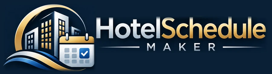 HotelSchedule Maker